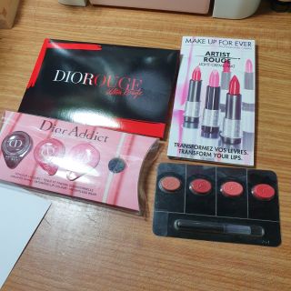全新 專櫃唇卡 Dior 迪奧 Make Up For Ever 嬌蘭 Guerlian 資生堂 Shiseido