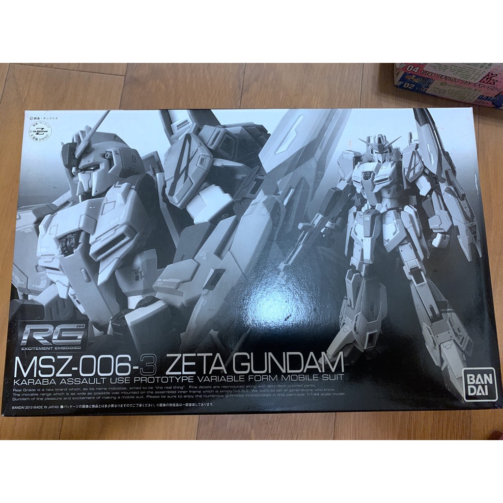 全新未組 BANDAI 萬代 RG MSZ-006-3 1/144 Z鋼彈 Zeta Gundam