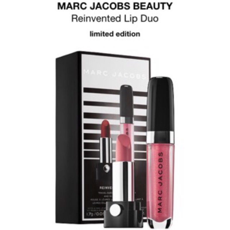 ［美國購回］全新轉售 現貨 Marc Jacobs 唇膏唇蜜組合 購於美國sephora