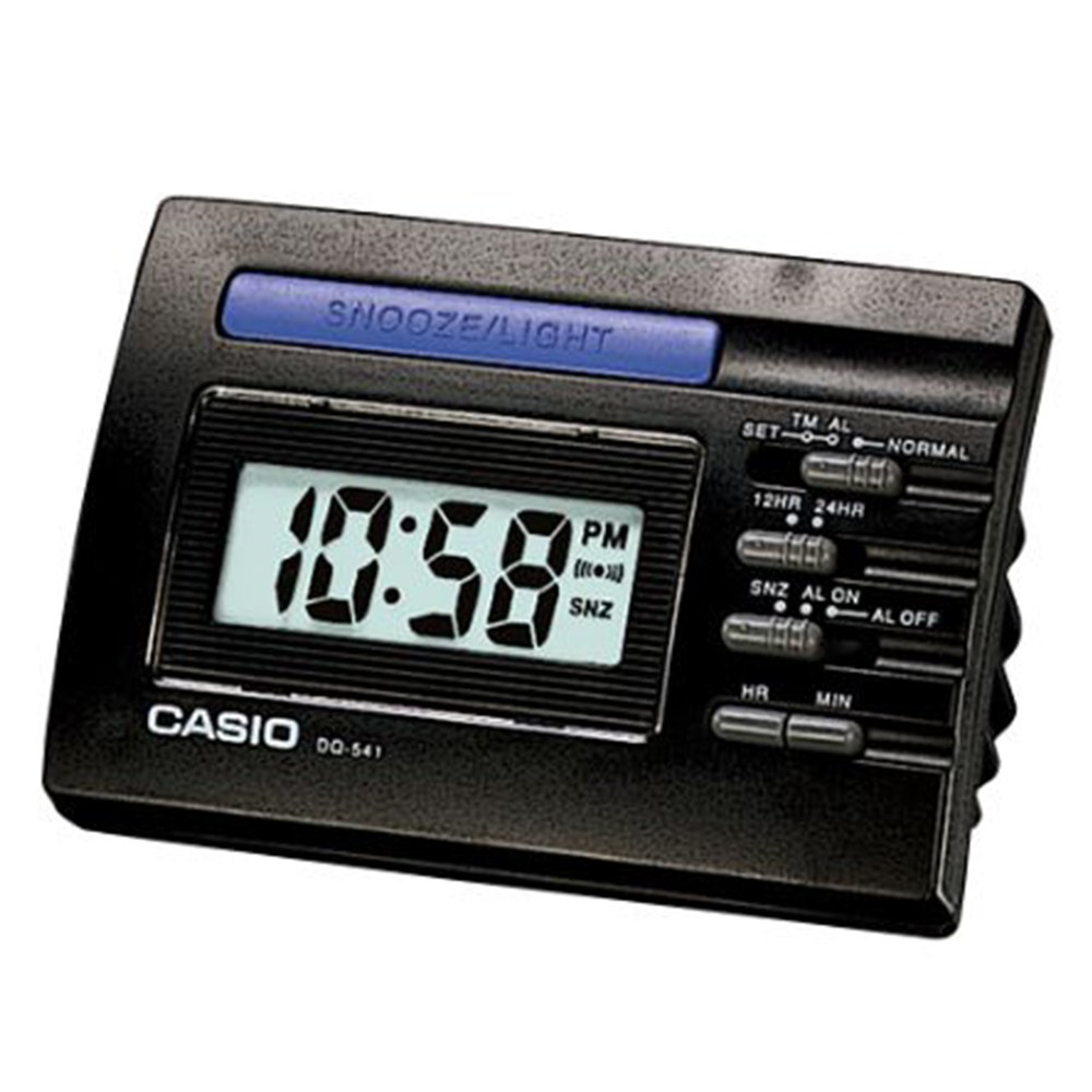【CASIO】卡西歐 桌上型鬧鐘 DQ-541-1  原廠公司貨【關注折扣】