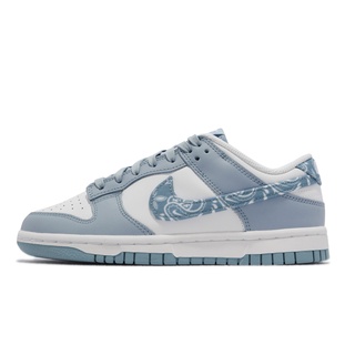 Nike Wmns Dunk Low ESS 藍 白 Paisley 變形蟲 腰果花 女鞋 ACS DH4401-101