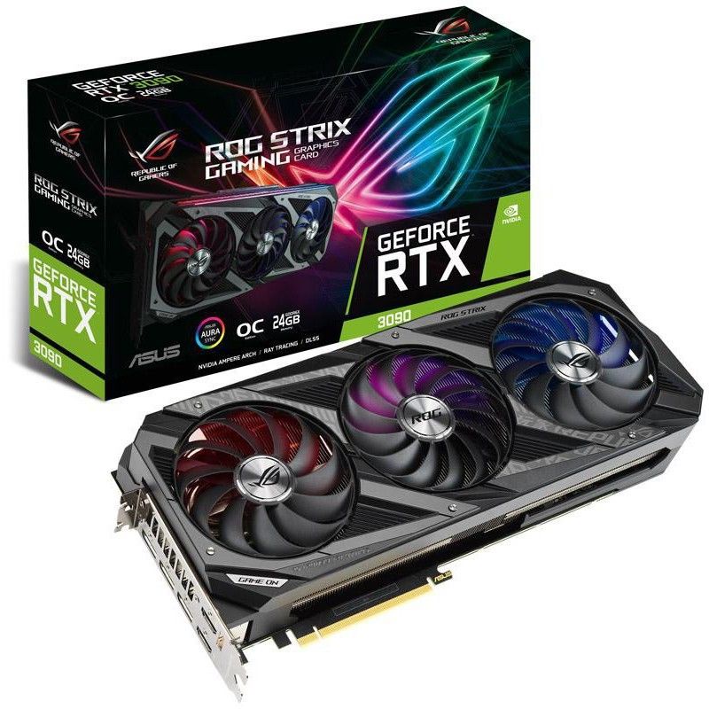 現貨在家）未鎖算力 華碩ROG RTX3090 現貨3張