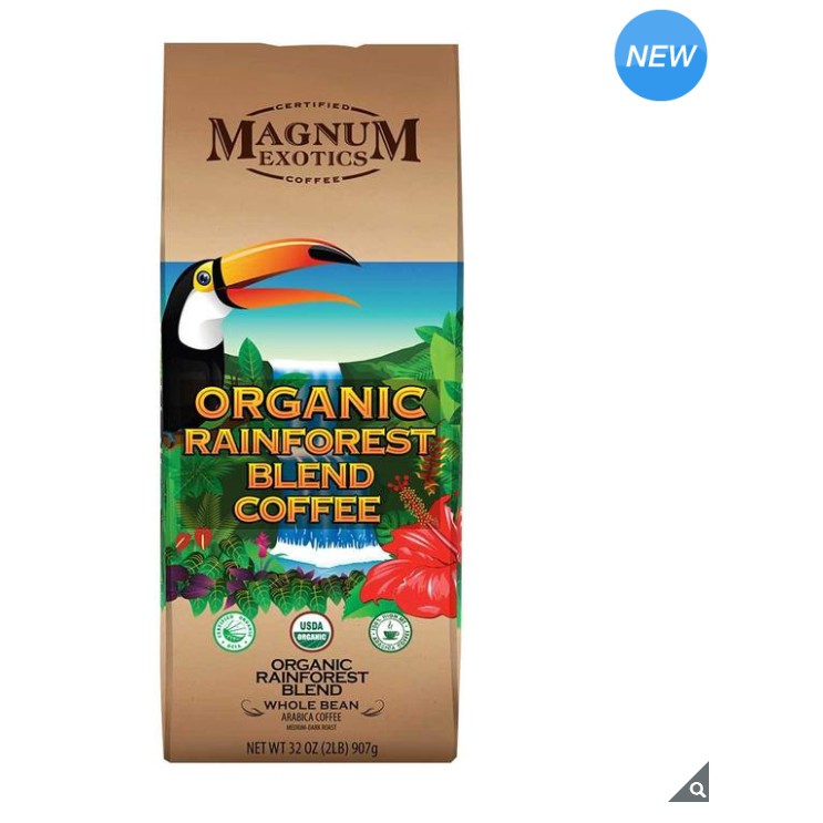 #676047💗好市多線上代購💗(宅配運送)Magnum 熱帶雨林有機咖啡豆907公克