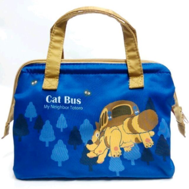 日本 迪士尼 龍貓公車 寬口保冷袋 可拆 便當袋 午餐袋