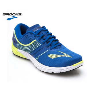 〔六折〕【Brooks 布魯斯】PureCadence 6 輕量支撐型 慢跑鞋 /藍黃 1102461D424 B25
