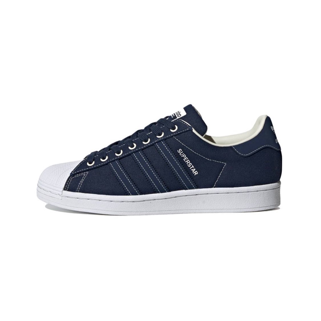  100%公司貨 Adidas Superstar 藍白 丹寧 深藍 牛仔布 貝殼鞋 藍 FW2652 男女鞋