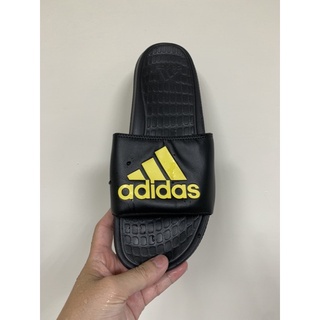 <Taiwan小鮮肉> ADIDAS VOLOOMIX SLIDE SLIPPER 黑 黃 運動拖鞋 拖鞋 BB0520