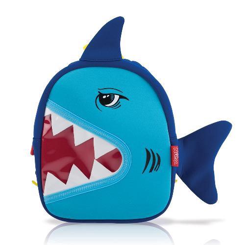 Nuby 3D立體防水背包-鯊魚
