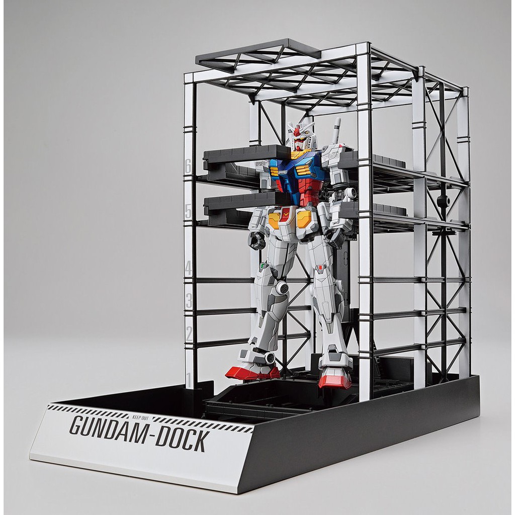 BANDAI 萬代 鋼彈橫濱工廠 1/144 RX-78F00鋼彈＆鋼彈Dock 新品 現貨