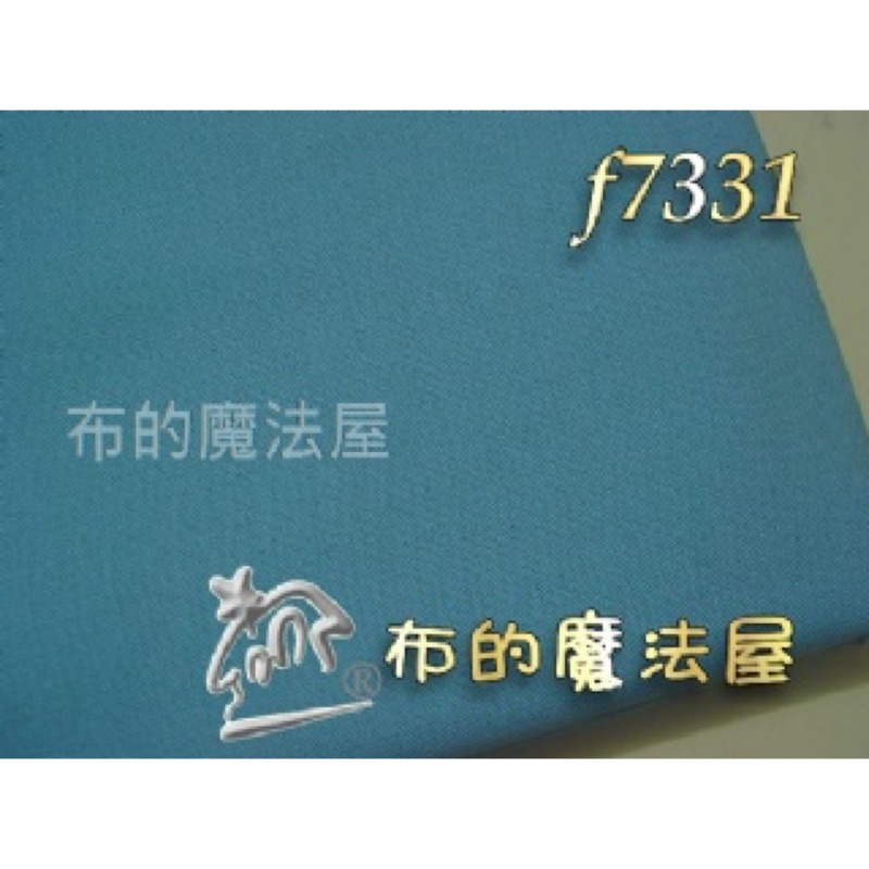 【布的魔法屋】f7331天空藍素色棉麻布料進口布料(日本素布料,拼布布料,素色布料,棉麻素布料)