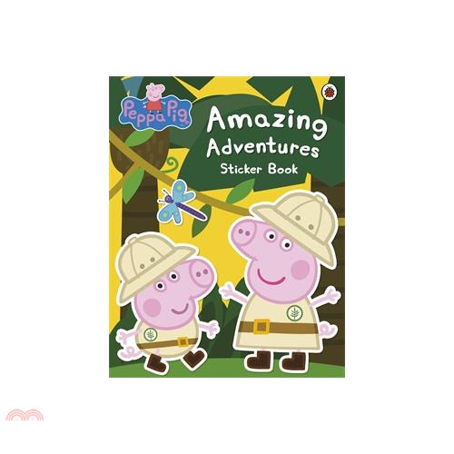 Peppa Pig：Amazing Adventures Sticker Book 粉紅豬小妹：大冒險(貼紙遊戲書)【金石堂、博客來熱銷】