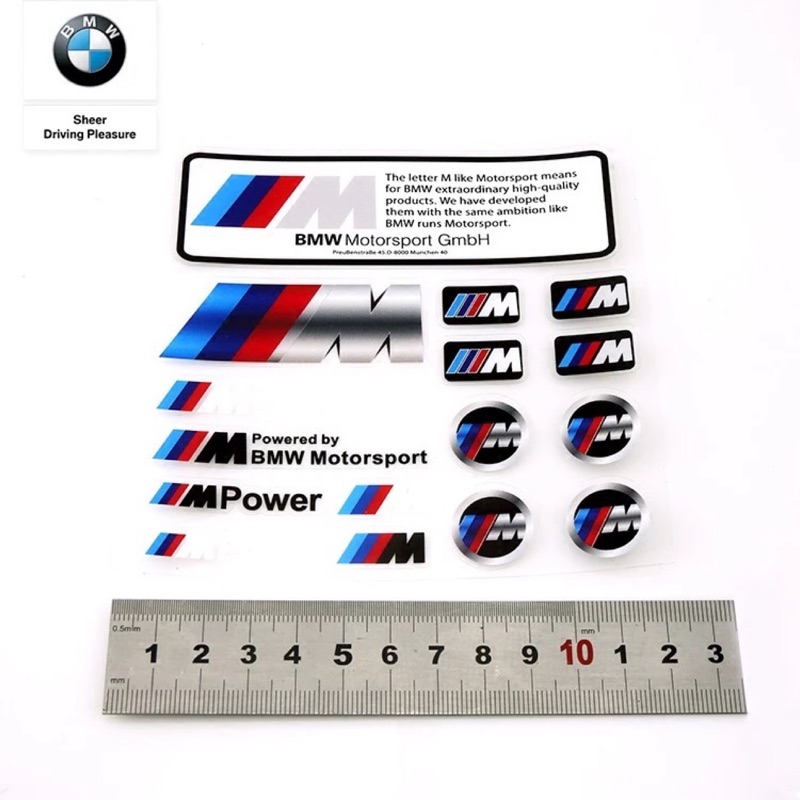 BMW M 貼紙 車貼