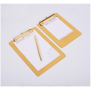 出清 金色寫字板 小中大 A4夾板 文具 寫字板 資料檔案夾板 學生書寫 墊板 金屬寫字板 檔案夾