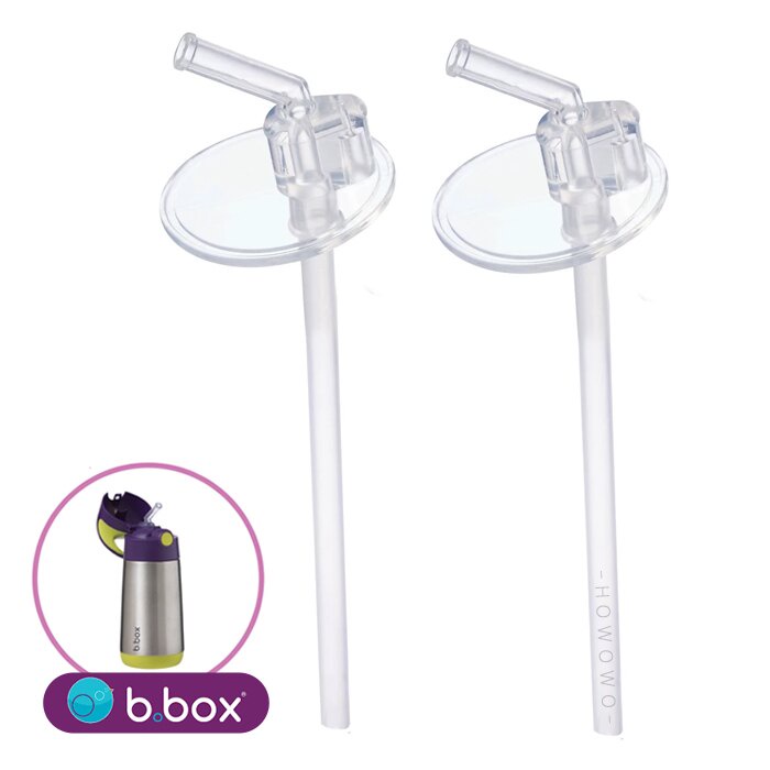 澳洲b.box 不鏽鋼吸管保冷杯專用 替換吸管2入