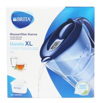 德國原裝 BRITA Marella XL馬利拉3.5L 濾水壺 #附一芯# 藍色/白色