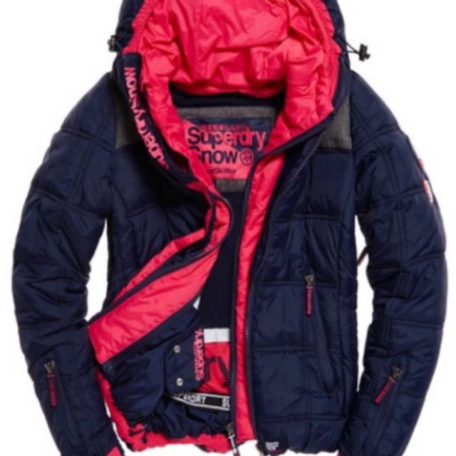 極度乾燥 Superdry Box Polar Element保暖連帽滑雪夾克