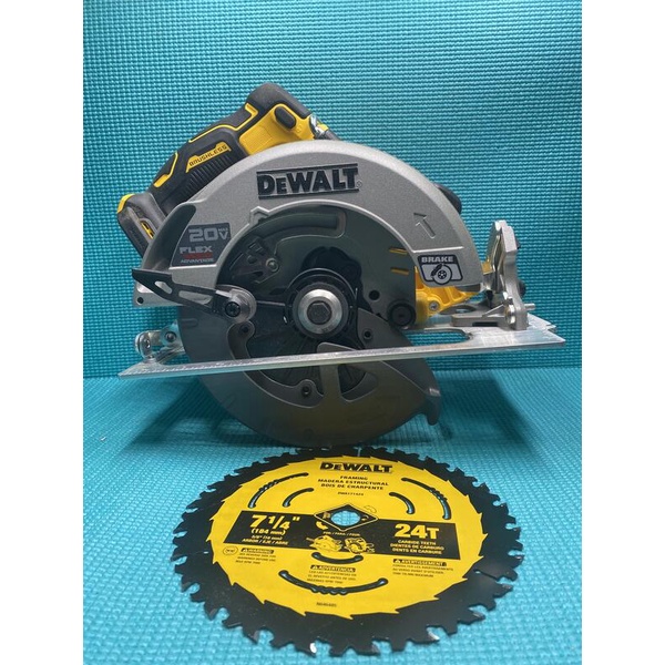 台中工具老爹 DEWALT DCS573 20/60v無刷圓鋸機 7-4/1 DCS570 DCS573B DCS574