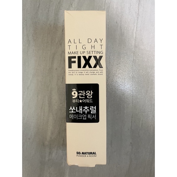 韓國 SO NATURAL FIXX定妝噴霧