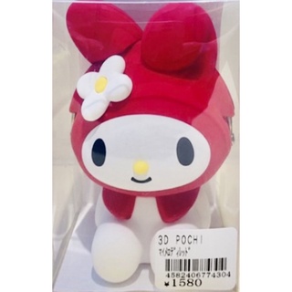 日本mimi POCHI MELODY KITTY超軟矽膠防水零錢包收納包