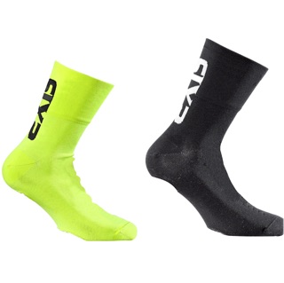 義大利 SIXS 機能碳鞋套 黑色/ 螢光黃
