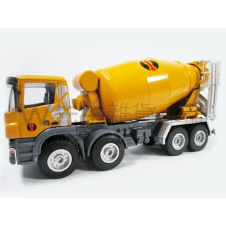 【W先生】華一 HY TRUCK 1:50 1/50 水泥車 攪拌車 混擬土 工程車 金屬模型 合金模型