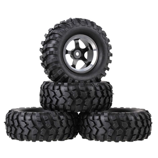 適用於 RC 1: 10 攀巖履帶 1.9 “輪胎 96mm 車輪 12mm 4pcs / 手六角輪轂