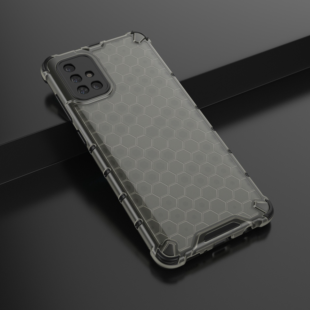 【蜂巢散熱】三星 Galaxy A71 4G 手機殼 四角防摔 保護殼 時尚 硬殼 手機套 軟邊框