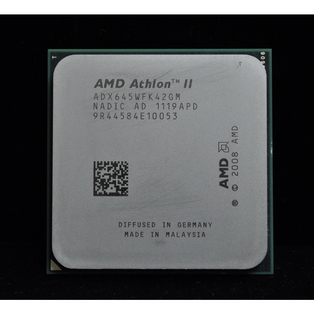 AMD Athlon II X4 645 四核正式版 (AM3 3.1G) 非 620 630 635 640 650