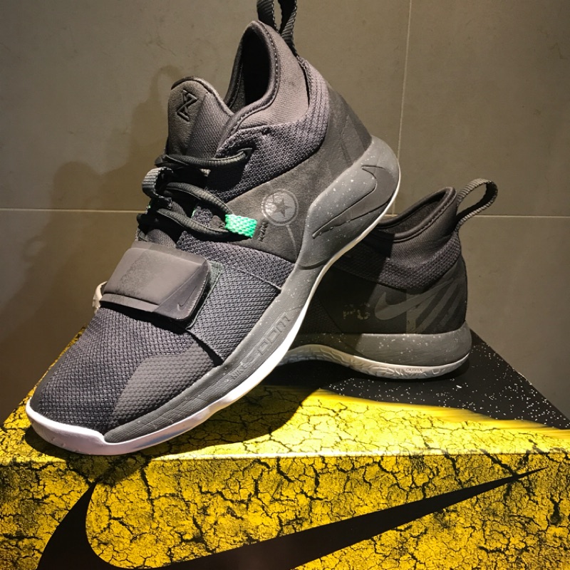 Nike PG2.5 grey US8 26cm Paul George PG2 籃球鞋 男 灰 降價