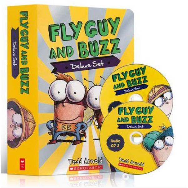 Fly Guy and Buzz Deluxe Set (15平裝+2CD) 初級英語橋梁書