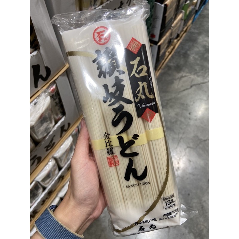 有發票 好市多代購 UDON✅3入🛒日本進口石丸讚岐 細烏龍麵（400克*3包）