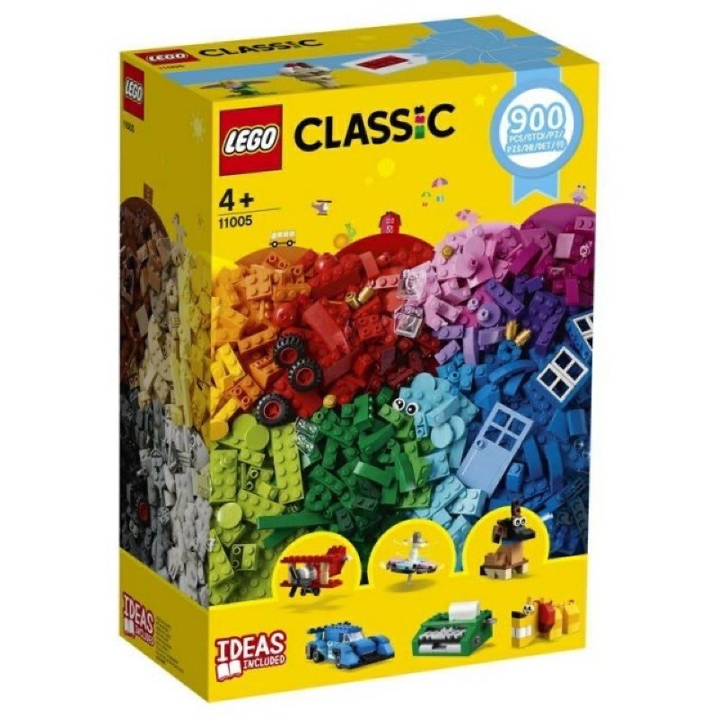 好市多 樂高積木  LEGO 11005 CLASSIC系列 Creative Fun 900片 歡樂創意顆粒套裝