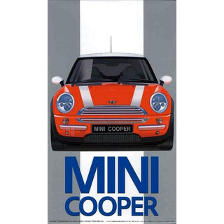 FUJIMI 1/24 NEW MINI COOPER 富士美 RS19 組裝模型