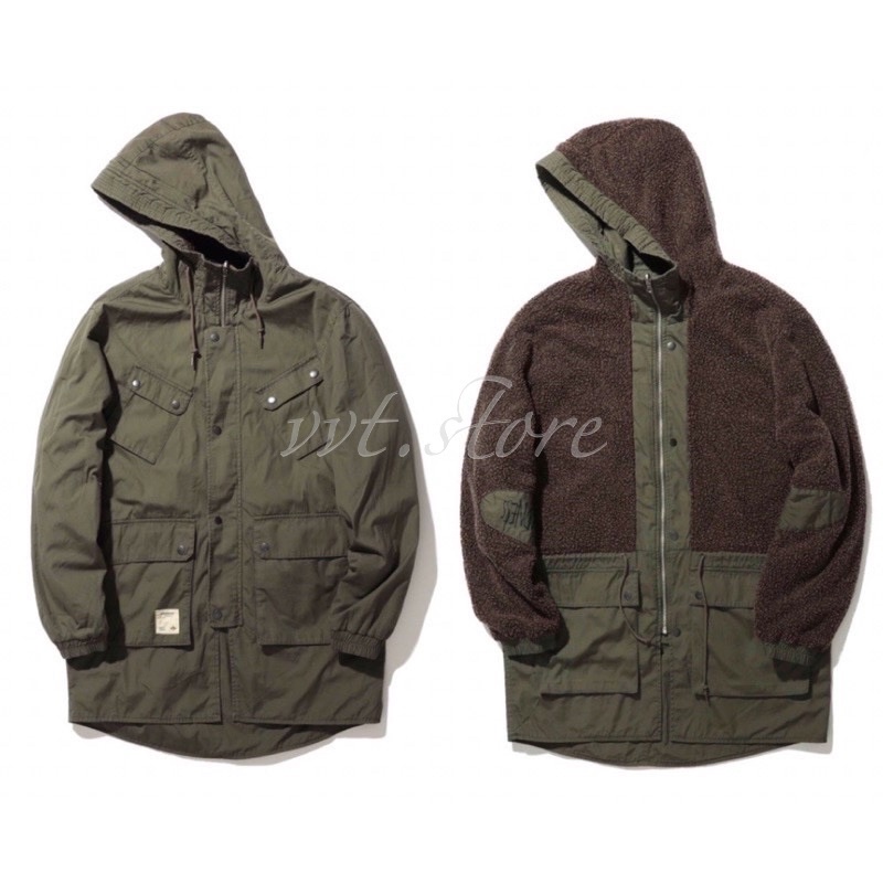 MADNESS REVERSIBLE ECWCS PARKA MODIFIED 搖粒絨外套 雙面穿