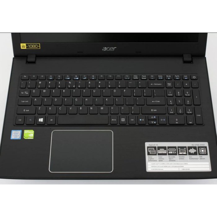 鍵盤膜 筆電鍵盤保護膜 適用於 宏基 acer e5-575g-53fa ACER E5-575G-53YV 樂源3C