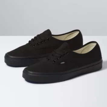 vans authentic era black