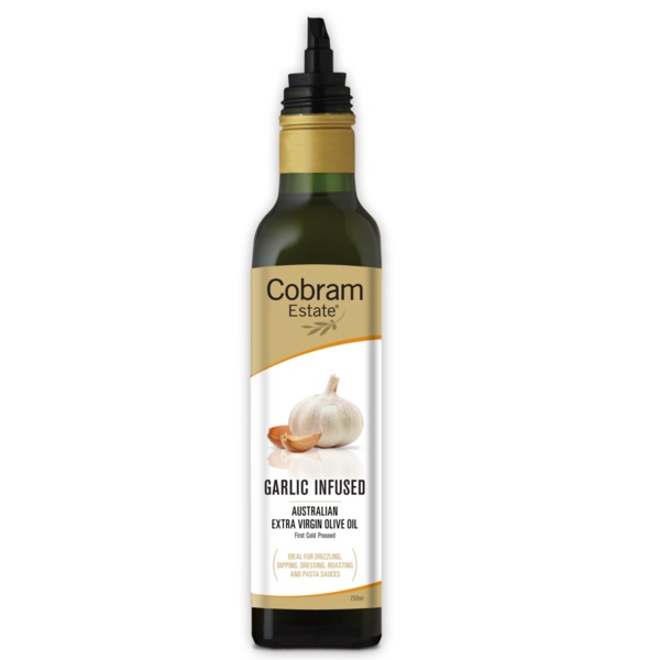 澳洲Cobram Estate大蒜風味特級初榨橄欖油250ml毫升 x 1【家樂福】