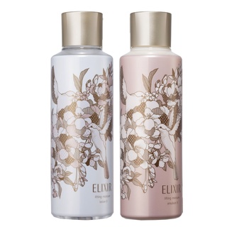 怡麗絲爾 ELIXIR 彈潤保濕水乳 花映鵲影組 II 滋潤型
