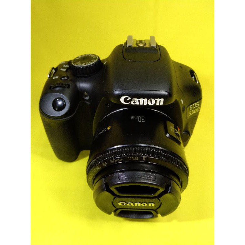二手單眼相機/Canon  550D單眼相機/配50mm  f1.8 大光圈定焦鏡頭/9成新/少用
