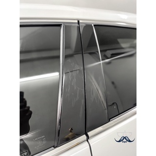 [老爸包膜店] Lexus UX B柱 透明專用保護膜 一車份 犀牛皮 透明 防刮 防霧化 改裝