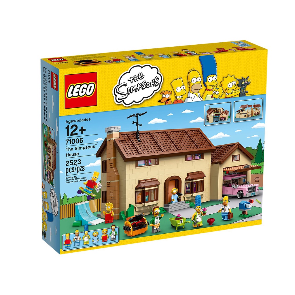 [Yasuee台灣] LEGO 樂高 71006 辛普森家庭 The Simpsons House 下單前請先詢問