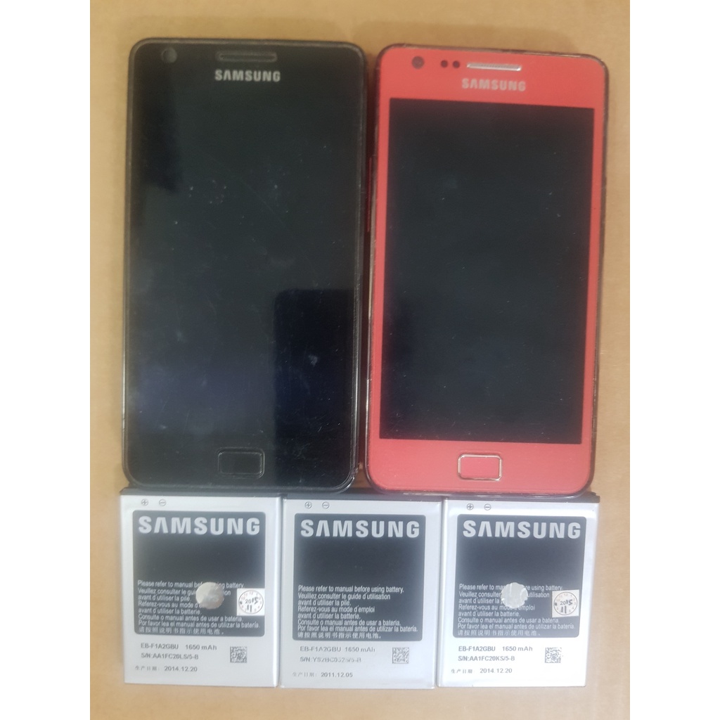 [直購500] 三星 Samsung S2 黑色 粉紅色 三顆電池 電池座充組