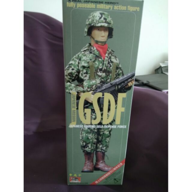 現代日軍 現代日本防衛自衛軍jgsdf 自衛隊迷彩頭盔制服鐵製步槍12吋人偶1 6比例日本申戍屋製絕版稀有珍藏品 蝦皮購物