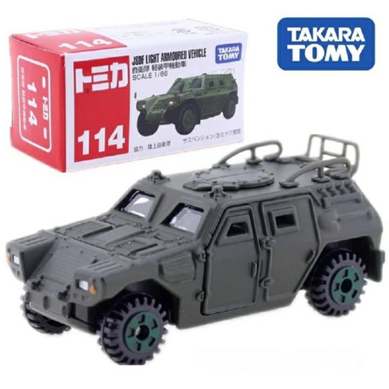 （卡司 正版現貨）TOMICA 多美小汽車 NO.114 自衛隊 輕裝甲機動車