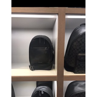 Coach 單肩斜後背胸包男包 正品