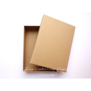 REPL) 高扁盒 手工牛皮紙盒 方盒 禮物盒 紙盒 包裝盒 手工 牛皮紙盒 BX