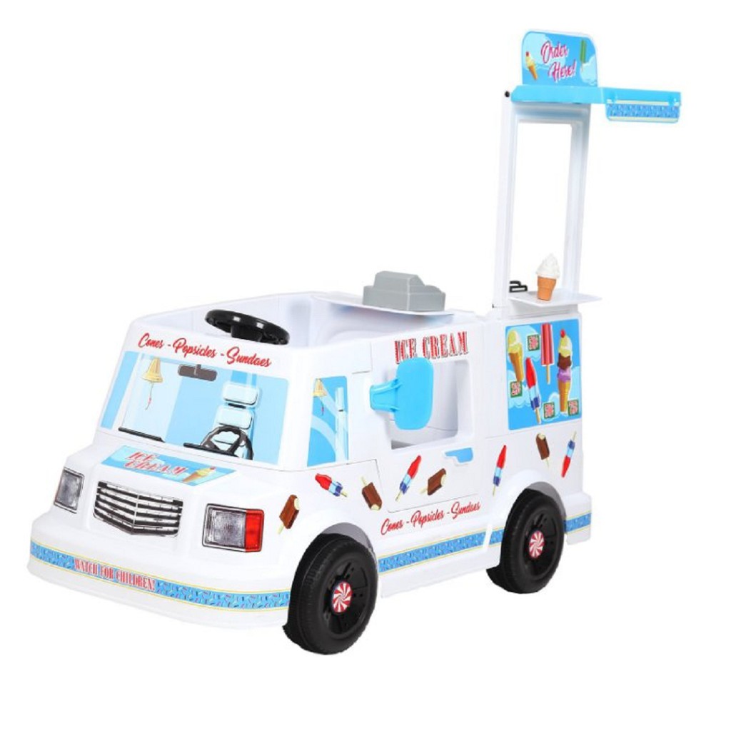 ROLLPLAY胖卡冰淇淋電動車*福利價現貨*兒童電動車W408I