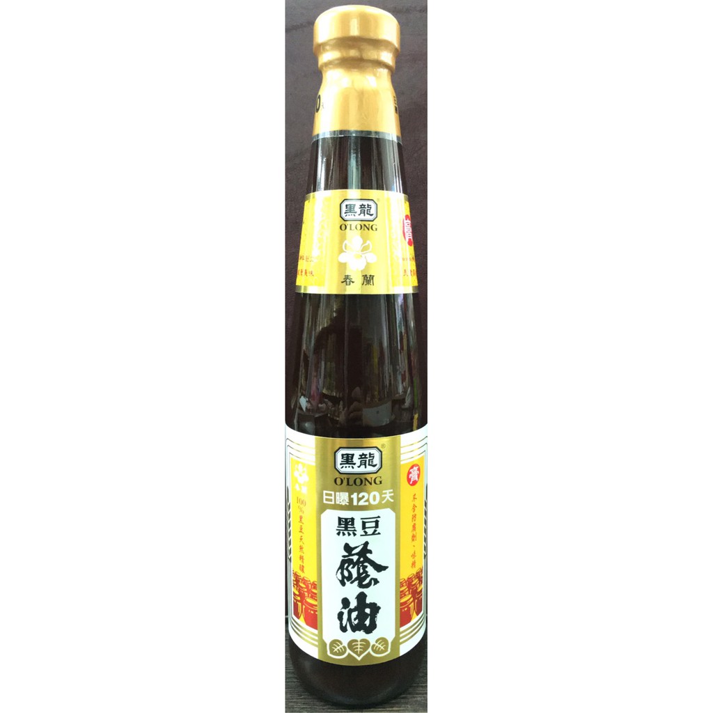 【亞米食材】黑龍-春蘭黑豆蔭油(油膏)500ml