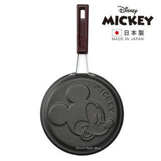 迪士尼【 TW SAS 日本限定 】【日本製】米奇 大臉版 鬆餅煎鍋 / 煎鍋