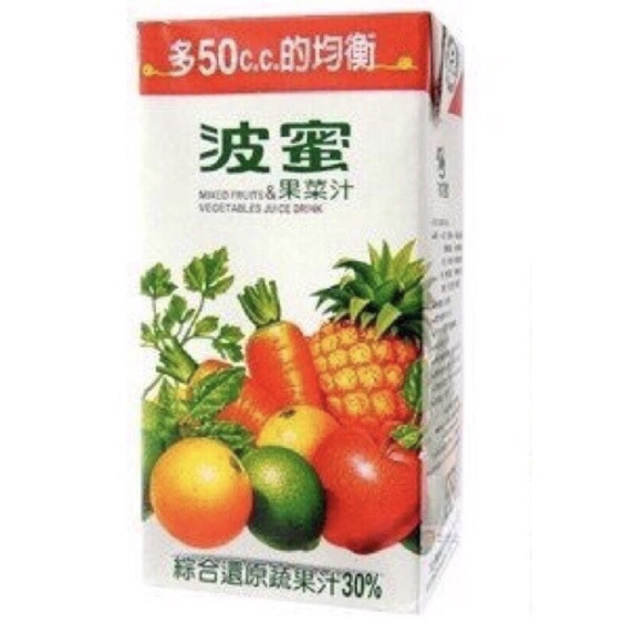 波蜜 果菜汁 300ml